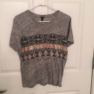 Grey Jcrew shirt